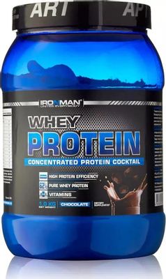 Характеристики Протеин IRONMAN Whey Protein, порошок , 1кг, шоколад ...