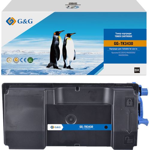 Картридж G&G GG-TK3430, TK-3430, черный / GG-TK3430