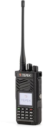 Рация ТЕРЕК РК-322-DMR v.2024 3000 кан., аккумулятор, черный