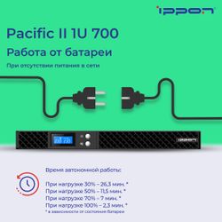 ИБП Ippon Pacific II 1U 700