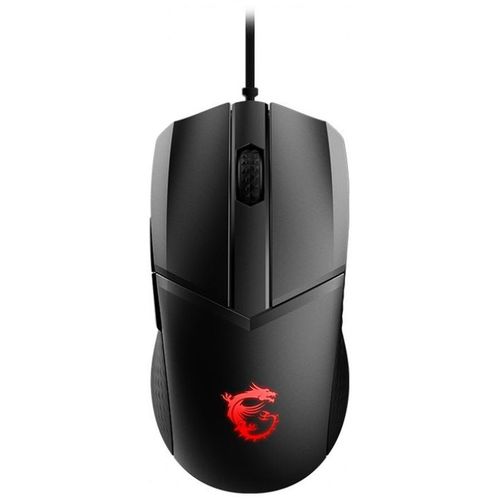 Мышь проводная MSI Clutch GM41 Lightweight V2, игровая, оптическая, USB, 16000dpi, черный [s12-0400d40-c54]