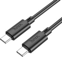Изображение товара Кабель Hoco X88 Gratified,  USB Type-C (m) -  USB Type-C (m),  1м,  3A,  черный [x88 gratified 60w]