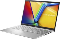 Ноутбук ASUS Vivobook 15 X1502VA-BQ490, 15.6", IPS, Intel Core i7 13620H, 10-ядерный, 16ГБ DDR4, 512ГБ SSD,  Intel UHD Graphics,  серебристый