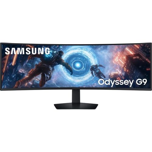 49″ Монитор Samsung Odyssey G9 S49FG916EIXCI, 5120×1440, VA, 144Гц, 2хHDMI, 1хDP, изогнутый, черный [ls49fg916eixci]