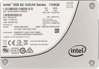 SSD Intel DC S3520 SSDSC2BB150G701 150 2.5