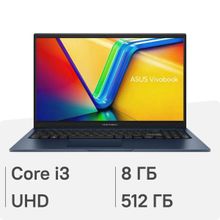 Изображение товара Ноутбук ASUS Vivobook 15 F1504VA-NJ827 15.6 IPS Intel Core i3 SSD