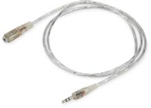 Изображение товара Кабель-удлинитель аудио Buro Jack 3.5 (m) - Jack 3.5 (f), 1м, прозрачный