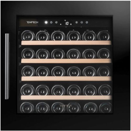 Винный шкаф TEMPTECH Oslo OZ60SB, вместимость: 30 бутылок, 90л, 59см, черный
