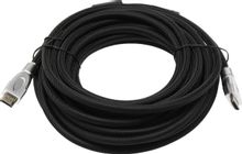 Изображение товара Кабель аудио-видео  HDMI (m) -  HDMI (m),  ver 1.4,  10м, GOLD,  ф/фильтр,  черный