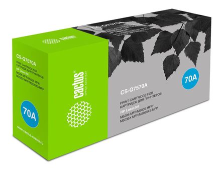 Картридж Cactus CS-Q7570A, Q7570A, черный / CS-Q7570A