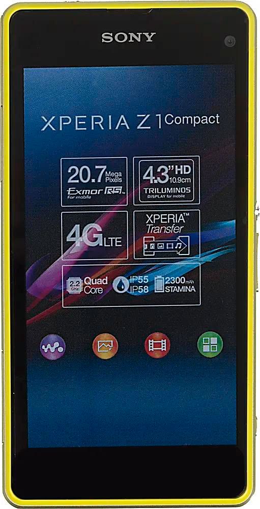 CNP 原料 5g Характеристики Смартфон Sony Xperia Z1 Compact D5503, зеленый