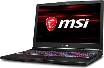 Ноутбук игровой MSI GE63 Raider RGB 8SF-233RU 15.6", 2019, Intel Core i7 8750H 2.2ГГц, 6-ядерный, 16ГБ DDR4, 1000ГБ,  256ГБ SSD,  NVIDIA GeForce  RTX 2070 - 8 ГБ, Windows 10 Home, черный [9s7-16p722-233]