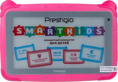 Детский планшет Prestigio Smartkids 3997 7",  1GB, 16GB, Wi-Fi,  Android 8.1 розовый [ho1pmt3997wdpk]