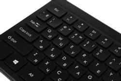 Клавиатура Acer OKR300, беспроводная, ножничная, черный
