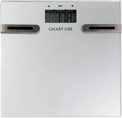 Напольные весы GALAXY LINE GL 4855, до 150кг, цвет: белый [гл4855л]