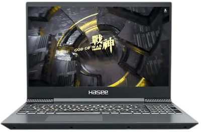 Ноутбук игровой HASEE S7-TA5NB S7-TA5NB, 15.6", Intel Core i5 11260H 2.6ГГц, 6-ядерный, 8ГБ DDR4, 512ГБ SSD,  NVIDIA GeForce  RTX 3050 для ноутбуков - 4 ГБ, Free DOS, черный