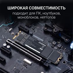 2ТБ SSD накопитель Digma Meta M6 DGSM4002TM63T M.2 2280