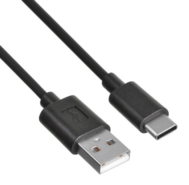 Кабель Buro USB Type-C (m) -  USB (m),  1.2м,  3A,  черный [usb-tc-1.2b3a]
