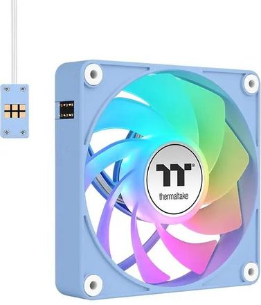 Вентилятор Thermaltake CT120 EX Sync Hydrangea 3шт, 120мм, 4-pin, 2000об/мин, 28.5 дБ, ARGB, синий, Ret [cl-f196-pl12bu-a]