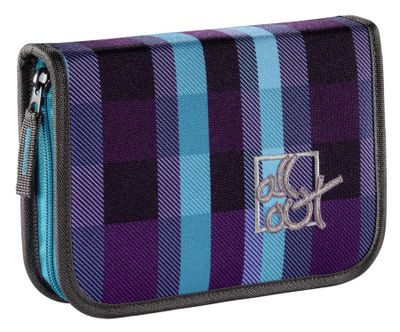 Пенал All Out 138328, Summer Check Purple, 1 отделение – купить в ...