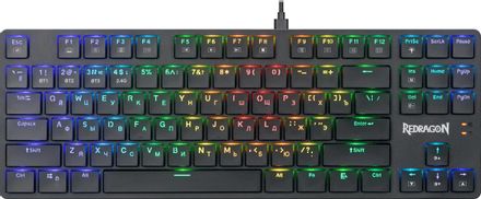Клавиатура Redragon Anubis, беспроводная, USB, Bluetooth/Радиоканал,  механическая, черный [70505]