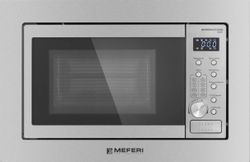 Встраиваемая микроволновая печь MEFERI Power MMO6020IX, 20л, 800Вт, нержавеющая сталь
