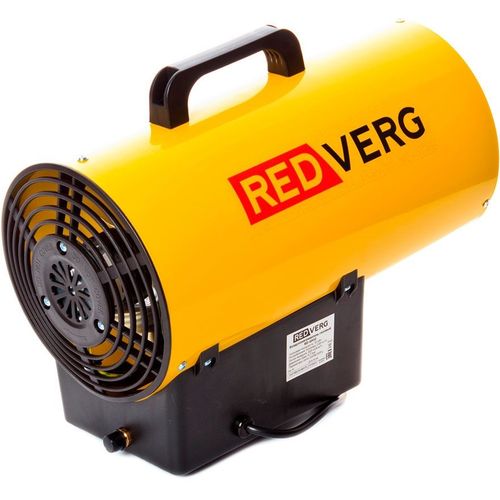 Газовая тепловая пушка REDVERG RD-GH12, 12кВт, желтый
