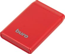 Изображение товара Внешний аккумулятор (Power Bank) Buro BP05B,  5000мAч,  красный [bp05b10prd]