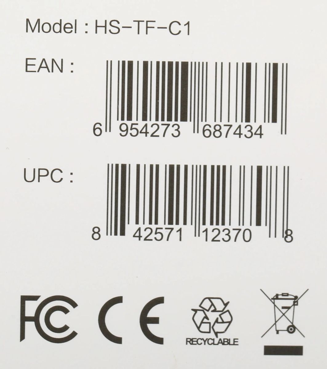 Карта памяти microSDXC Hikvision C1 256 ГБ, 92 МБ/с, Class 10, HS-TF -C1(STD)/256G/Adapter, 1 шт., переходник SD – купить в Ситилинк