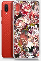 Чехол (клип-кейс) BORASCO ArtWorks, для Samsung Galaxy A02, прозрачный/рисунок