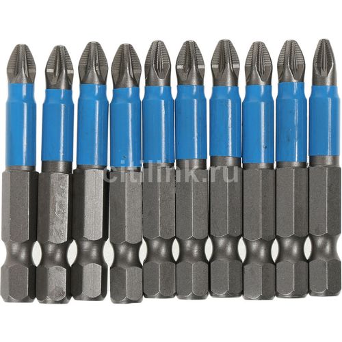 Набор бит Stayer 26223-2-50-10_z01, шестигранный (1/4HEX — E), 10шт
