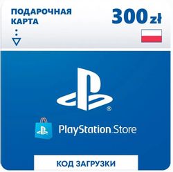 Изображение товара Пополнение игровой валюты PlayStation Store 300 zl Poland, регион: Польша Изображение товара Пополнение игровой валюты PlayStation Store 300 zl Poland, регион: Польша