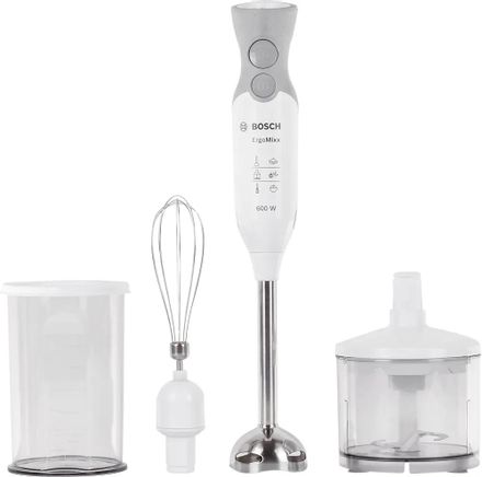 Блендер Bosch ErgoMixx MSM66150RU,  погружной,  белый