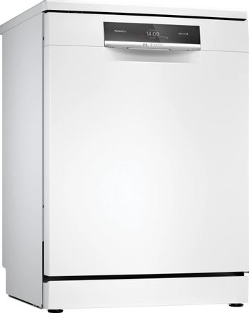 Посудомоечная машина Bosch Serie 8 SMS8ZDW86Q, полноразмерная, напольная, 60см, загрузка 13 комплектов, белая