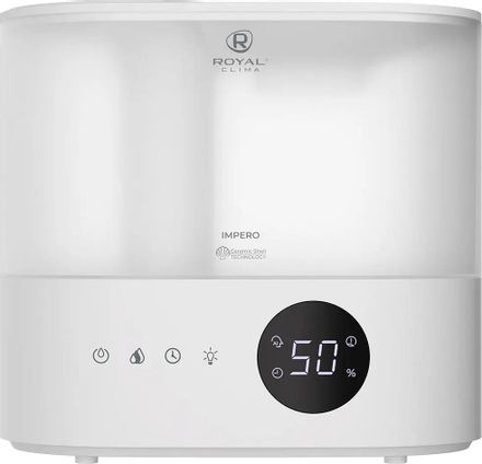 Увлажнитель воздуха ультразвуковой Royal Clima RUH-IM300/3.5E-WT, 3.5л, белый