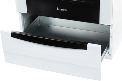 Газовая плита GEFEST ПГ 6100-01, газовая духовка, металлическая крышка ...