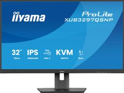 Изображение товара 32" Монитор Iiyama ProLite XUB3297QSNP-B1, 2560x1440, IPS, 100Гц, 1хHDMI, 1хDP, черный Изображение товара 32" Монитор Iiyama ProLite XUB3297QSNP-B1, 2560x1440, IPS, 100Гц, 1хHDMI, 1хDP, черный