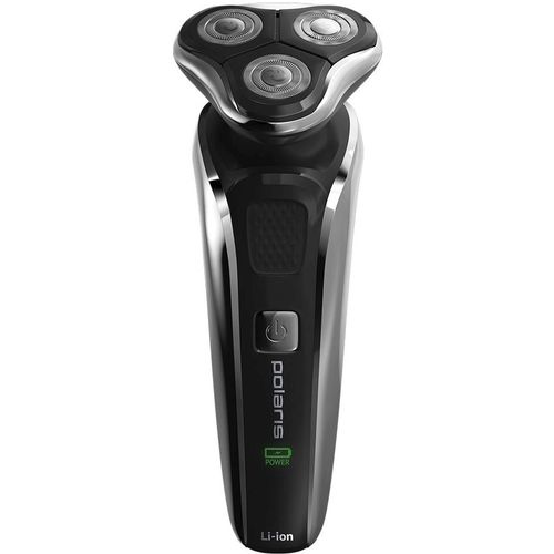 Электробритва Polaris Pro 5 blades+ PMR 0307RC wet&dry, черный и хром
