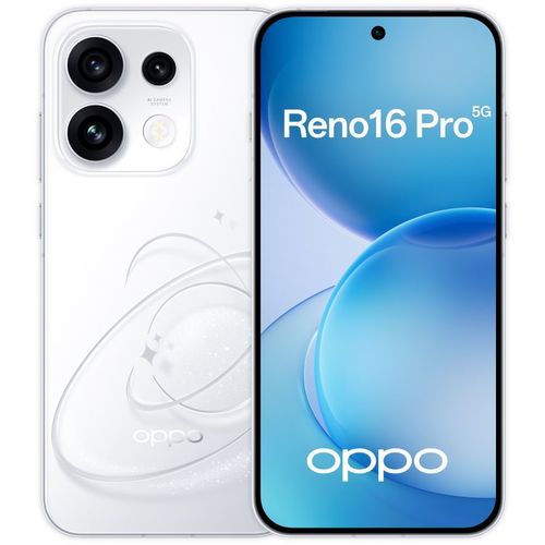 6.32" Смартфон OPPO Reno16 pro 12/512Gb, CPH2863, NFC, AMOLED, 144Гц, 6700мAч, белый