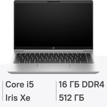 Изображение товара Ноутбук HP ProBook 440 G10 с процессором Intel Core i5 и 16ГБ ОП