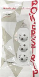 Сетевой удлинитель Defender R330, 2м, белый