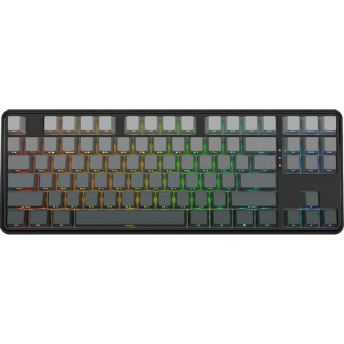 Клавиатура Redragon Star Blade Pro, беспроводная, USB, Bluetooth/Радиоканал, механическая, черный/серый [72653]