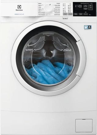Стиральная машина Electrolux PerfectCare 600 EW6S4R27W, с фронтальной загрузкой, с паром, 7кг, 1200об/мин