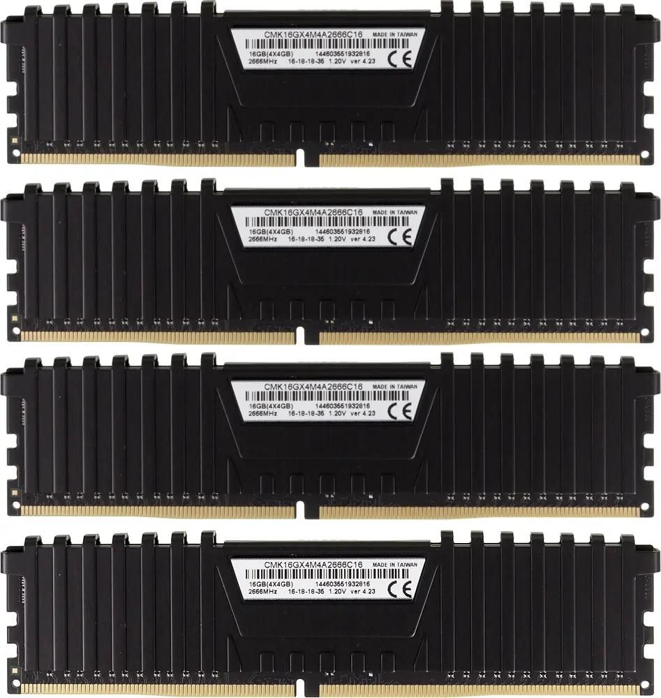 Corsair Vengeance LPX CMK16GX4M4A2666C16 DDR4 4x 4 2666 DIMM Ret 969901