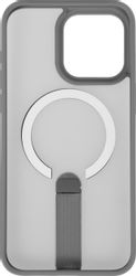 Чехол (клип-кейс) ZIBELINO Shine, для Apple iPhone 15 Pro Max, серый