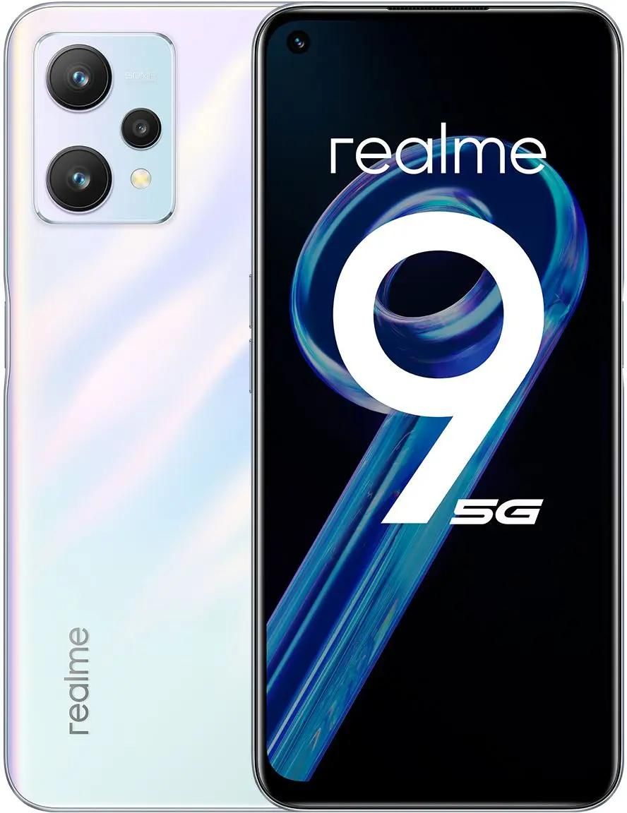 Смартфон REALME 9 5G 4/128Gb, белый – купить в Ситилинк | 1851215