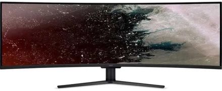 49" Монитор Acer Nitro EI491CRPbmiiipx Quantum Dot,  3840x1080,  VA,  120Гц,  3хHDMI,  1хDP,  изогнутый, черный [um.se1ee.p01]