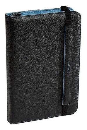 Сумка для ноутбука Targus THZ040EU 7" Truss portfolio leather black/blue