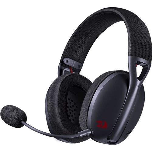 Гарнитура игровая Redragon Ire Pro, для компьютера и игровых консолей, накладные, Bluetooth/радио, черный [71535]