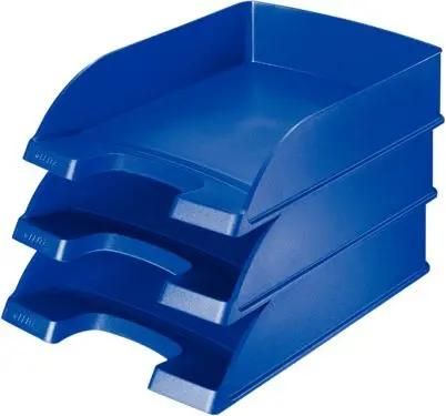 Лоток горизонтальный Leitz Plus,  пластик,  синий [52270035]